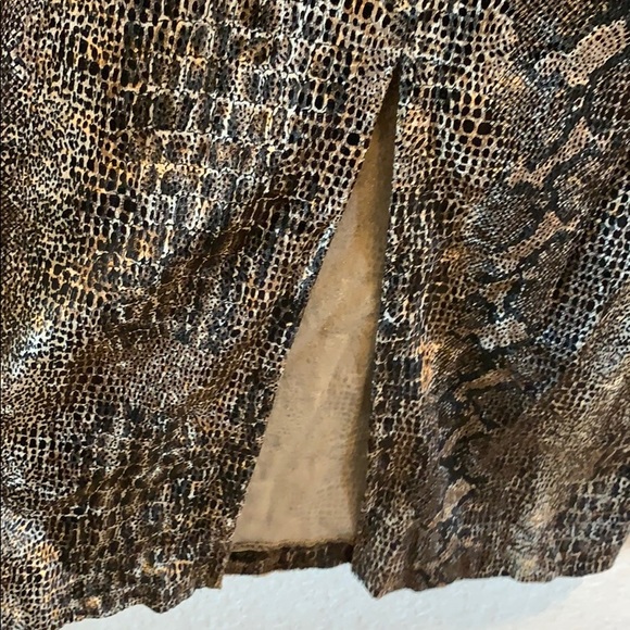 Rozae Nichols snakeskin skirt - Picture 4 of 6